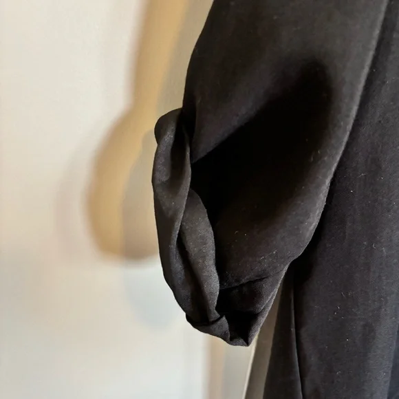 Max Studio Black V-Neck Dress - size M - Picture 3 of 6